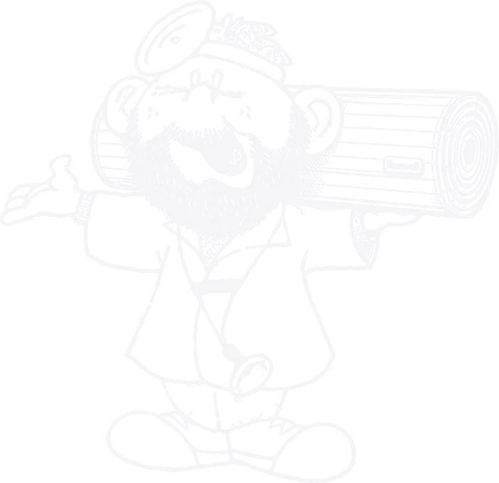 Garage Door Doctor mascot logo